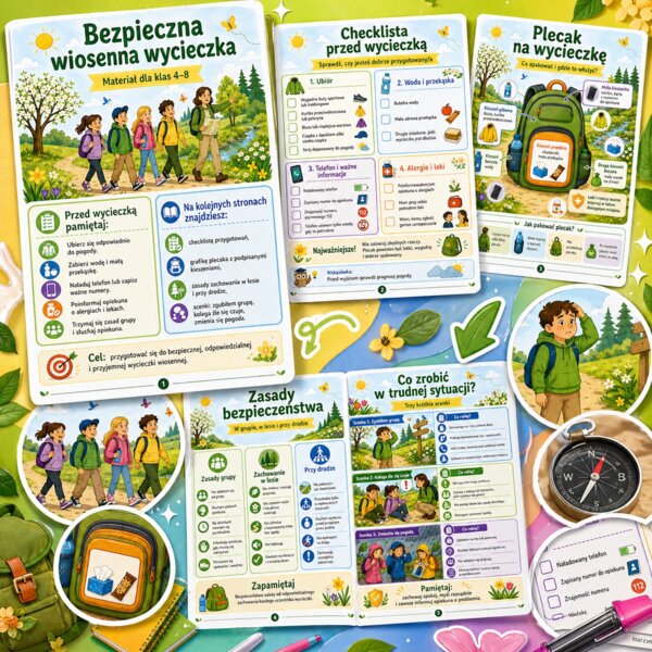 Bezpieczna wiosenna wycieczka