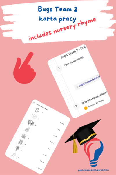 Bugs Team 2 – Unit 3 – karta pracy