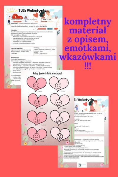 Walentynki TUS-przedszkole-3-4 lata