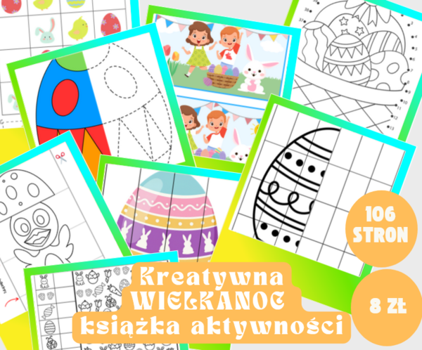 Kreatywna Wielkanoc - książka aktywności