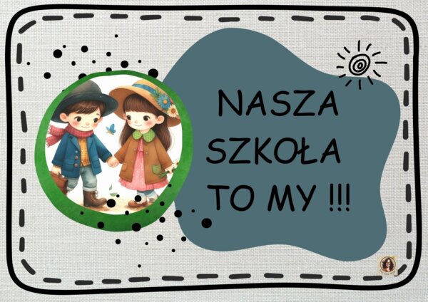 Gazetka "Nasza szkoła to my" - klasy 1-3.