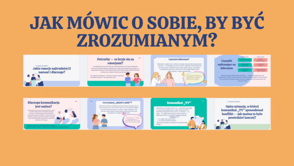 Edukacja Zdrowotna, Godzina wychowawcza- JAK MÓWIC O SOBIE, BY BYĆ ZROZUMIANYM?– kl 7- 17 SLAJDÓW PDF