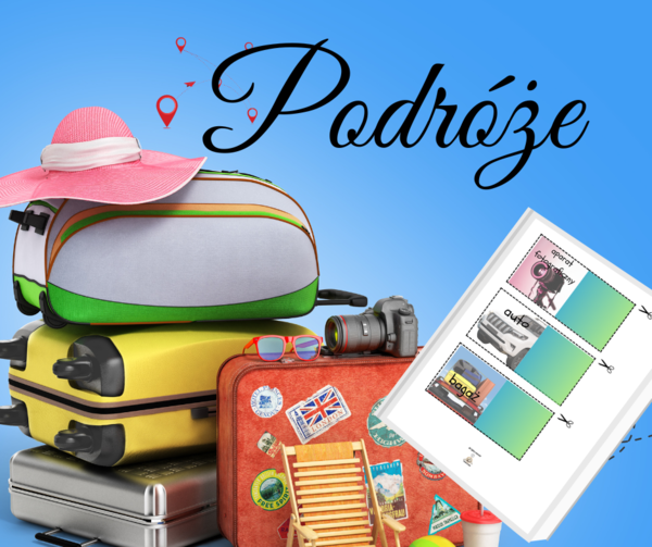 "Memory - podróże" - gra dydaktyczna do nauki języka polskiego lub angielskiego