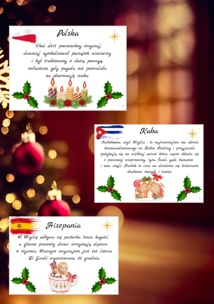 Boże Narodzenie - tradycje, gazetka, 16 kart