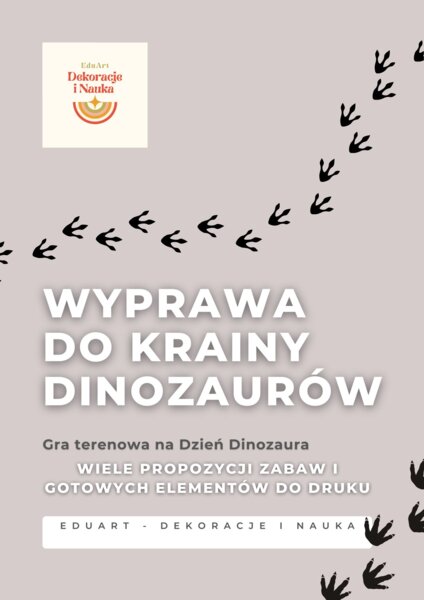 Dzień Dinozaura - Gra terenowa + zabawy