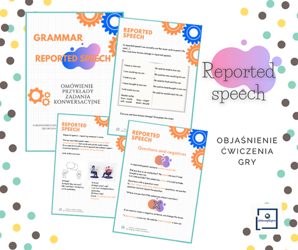 Reported speech - mowa zależna