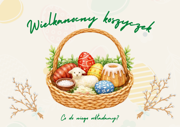 Wielkanocny koszyczek – co do niego wkładamy?