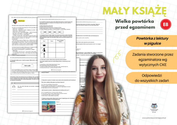 Mały Książę. Wielka powtórka przed egzaminem. Egzamin ósmoklasisty. Zbiór zadań egzaminacyjnych