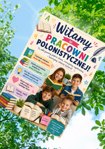 Pracownia polonistyczna - witacz