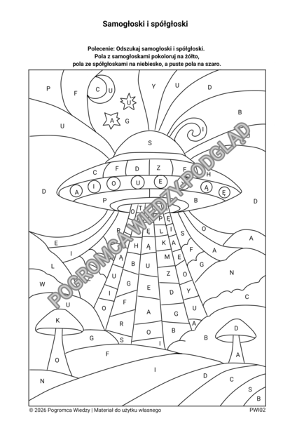 Samogłoski i spółgłoski