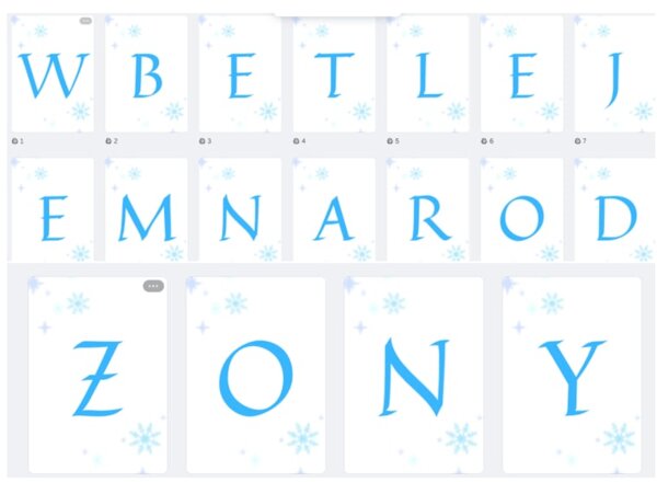 W BETELEJEM NARODZONY - NAPIS NA JASEŁKA