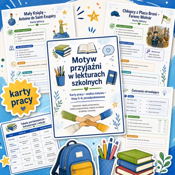 Motyw przyjaźni w lekturach szkolnych
