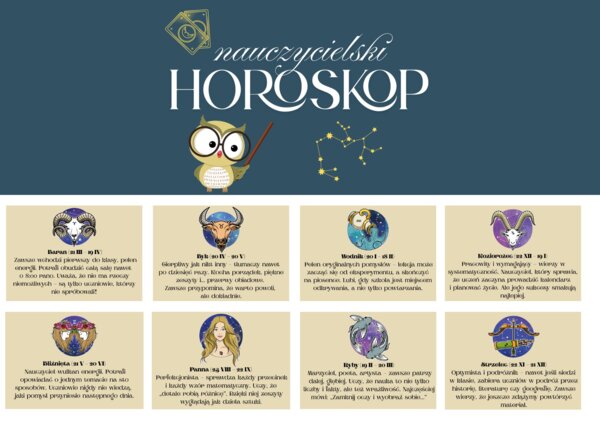 Gazetka szkolna - Horoskop Nauczycielski