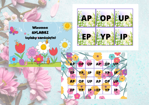 WIOSENNE SYLABY – SYLABY ZAMKNIĘTE