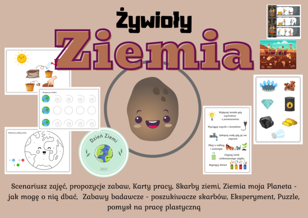 22.04 Dzień Ziemi, Ziemia - żywioły