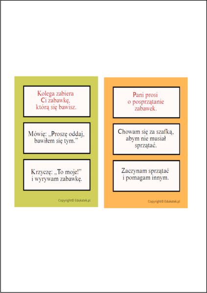 W Krainie Dobrych Zachowań – gra TUS dla dzieci w wieku 3-6 lat