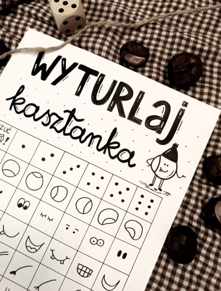 JESIEŃ - gra "WYTURLAJ KASZTANKA"