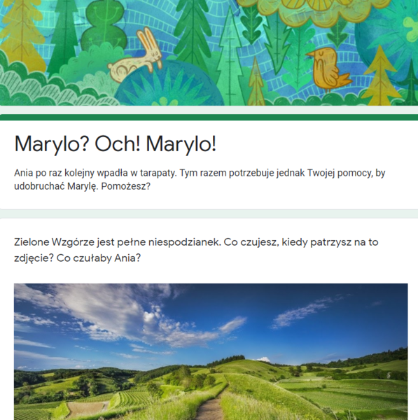 Marylo? Och, Marylo! - Ania z Zielonego Wzgórza