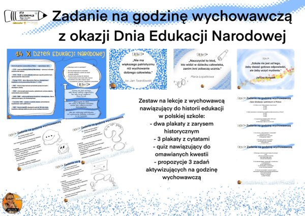 📘 „Szkoła kiedyś i dziś” – gotowy zestaw wychowawczy na Dzień Edukacji Narodowej
