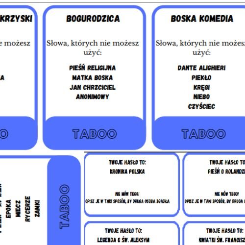 Taboo Średniowiecze