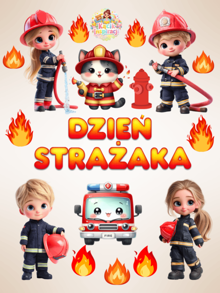 🔥 DZIEŃ STRAŻAKA PAKIET DEKORACJI 🚒