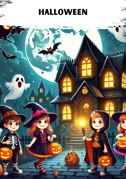 Halloween Karty Pracy A2-B1