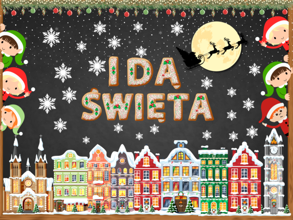 GAZETKA ŚWIĄTECZNA - zestaw materiałów