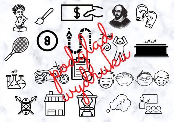 Plansza skojarzeniowa - "Sposób na Alcybiadesa".