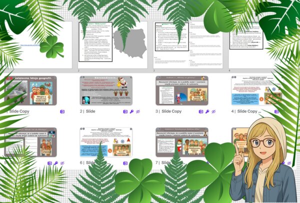 Prezentacja multimedialna, scenariusz lekcji krok po kroku plus zadania do stacji zadaniowych lub pracy w grupach o tematyce Świąt Bożego Narodzenia w genial.ly do edycji. Geografia 7..