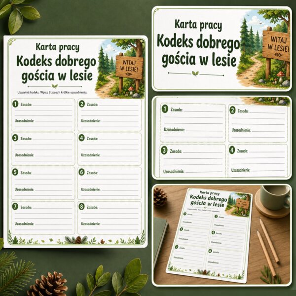Kodeks dobrego gościa w lesie