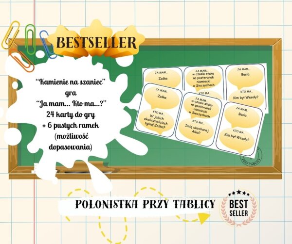 "Ja mam... kto ma...?" "Kamienie na szaniec"