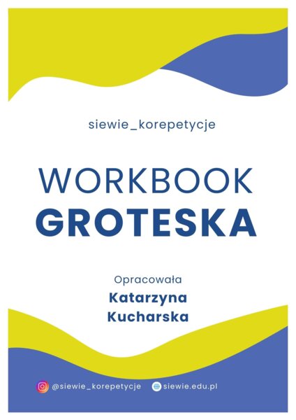 Workbook z groteski