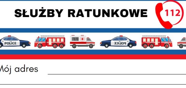 Służby ratunkowe - praca strażaka - Karty pracy na Dzień Strażaka dla dzieci