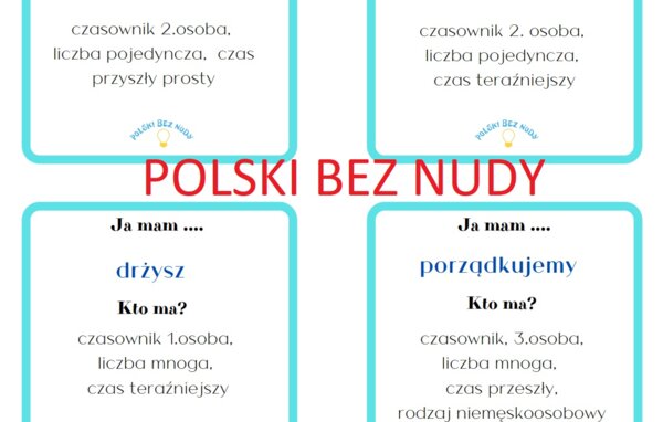 Ja mam, kto ma - czasownik