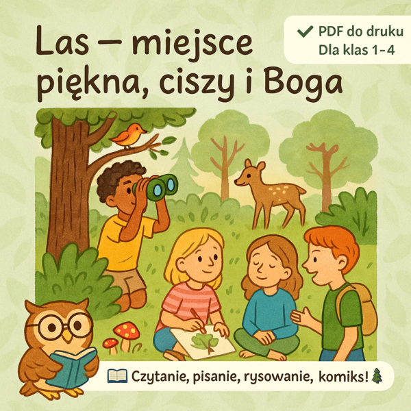 "O lasach" ks. Jan Twardowski. LEKCJA