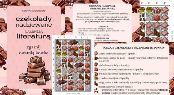 Czekolady nadziewane najlepszą literaturą