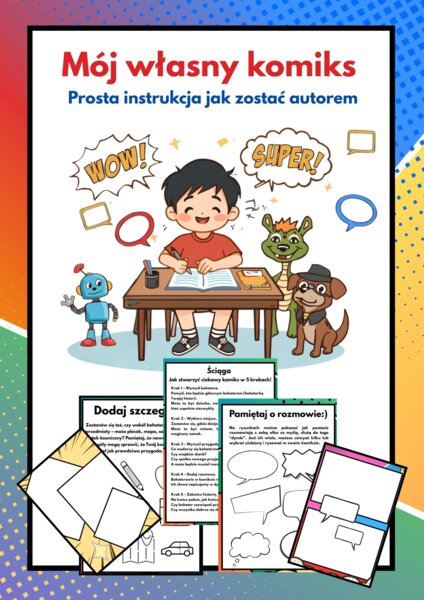 Mój własny komiks – zostań autorem swojej historii!