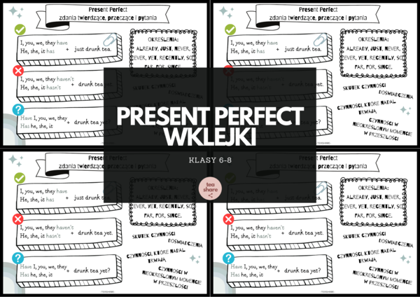 Present Perfect wklejki