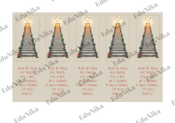 Zakładka z hasłem motywującym