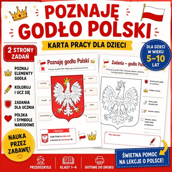 Poznaję godło Polski