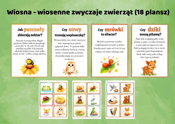 Wiosenne zwyczaje zwierząt pdf