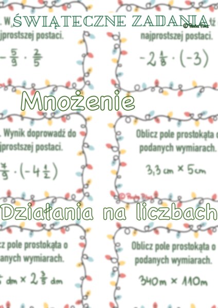 Ułamki Zwykłe, Dziesiętne i Liczby Ujemne – Matematyczne Zadania