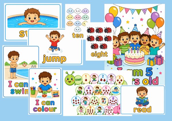All About Me – gotowy plan na wrzesień + flashcards | Angielski w przedszkolu, Year 3