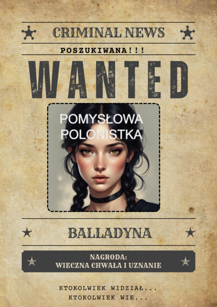 Balladyna-karty pracy