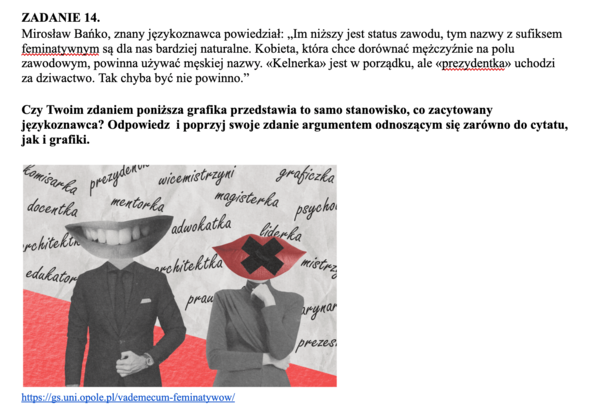 E8 - czytanie tekstu popularnonaukowego/publicystycznego