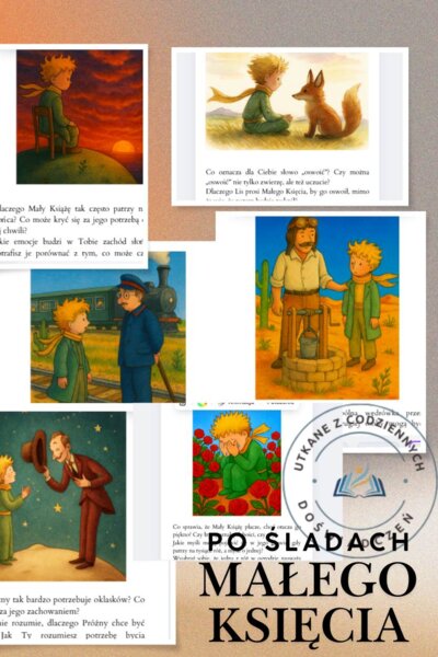 Po śladach Małego Księcia- karty interpretacyjne i refleksyjne