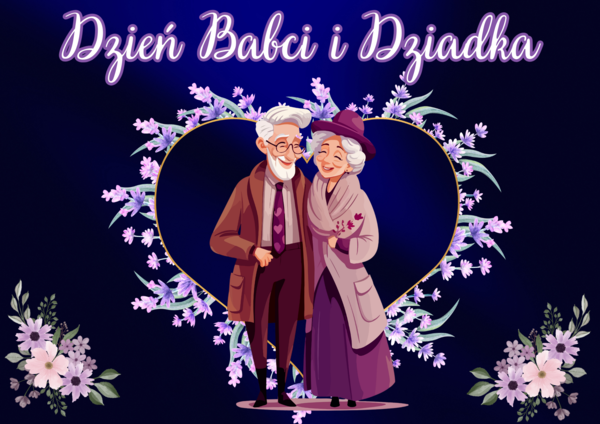 DEKORACJA DZIEŃ BABCI I DZIADKA XXL DUŻY ROZMIAR