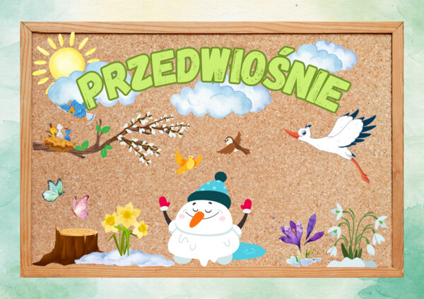 💛DEKORACJA PRZED-WIOSENNA💛GAZETKA 💛WIOSNA