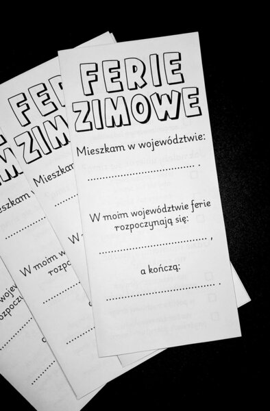 Broszura Bezpieczne Ferie