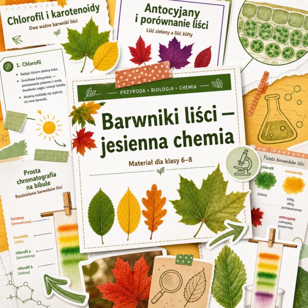 Barwniki liści - jesienna chemia